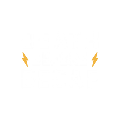 Death Before Decaf logo