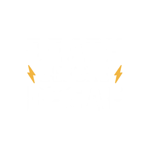 Death Before Decaf logo